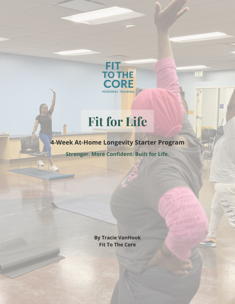Cover of the Fit for Life 4-Week At-Home Longevity Starter Program